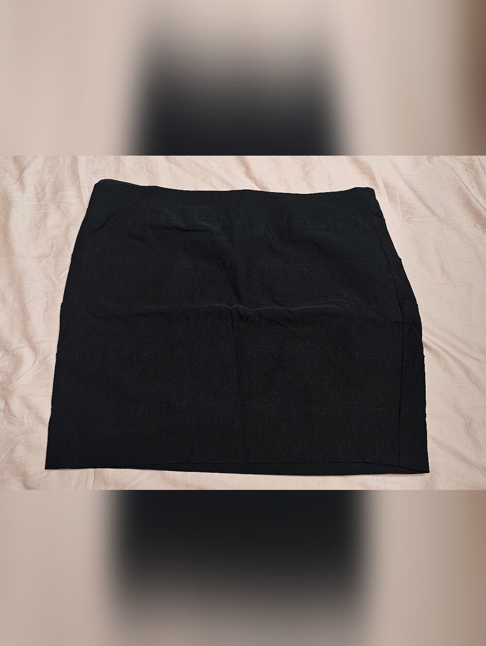 A. Byer Mini Twill Fitted Skirt XL